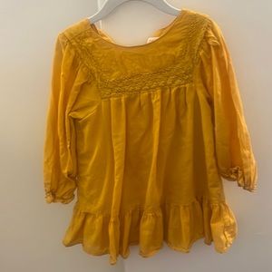 Cat & Jack Yellow Long Sleeve Dress